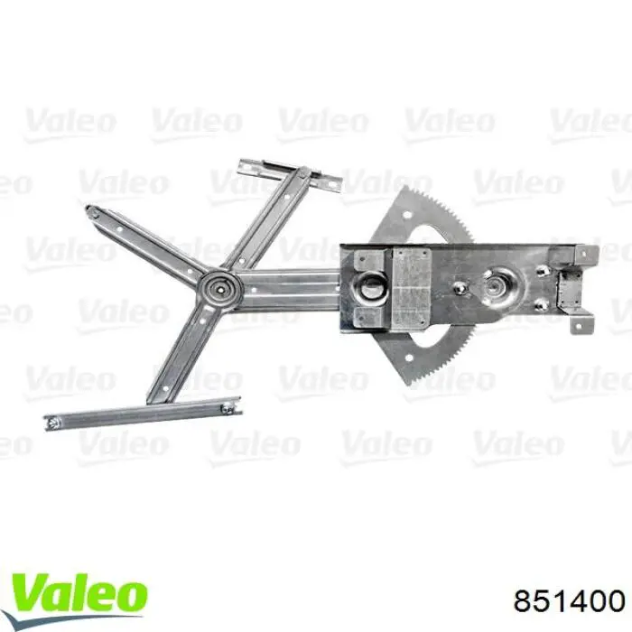 Mechanizm podnoszenia szyby drzwi przednich lewych 5509PSG1 Polcar