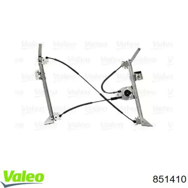 851410 VALEO Mechanizm podnoszenia szyby drzwi przednich lewych