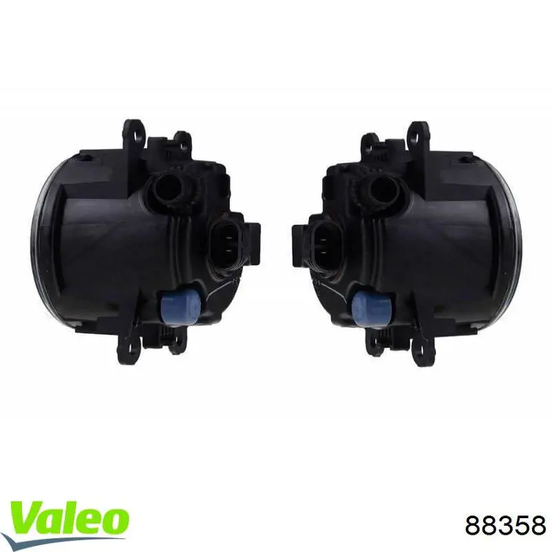 Lampa przeciwmgielna lewa/prawa 88358 VALEO