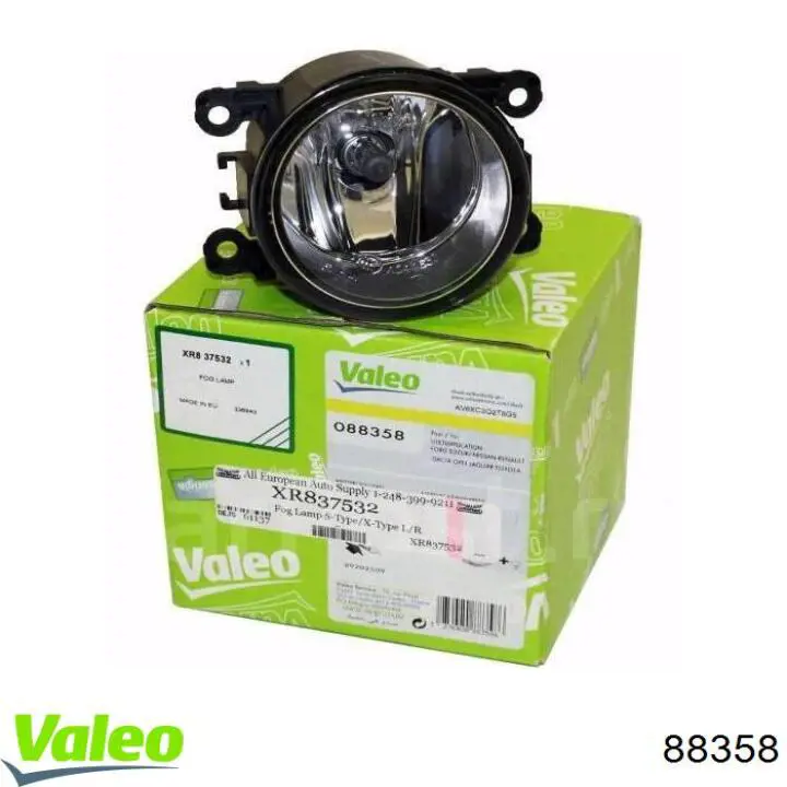 Do koszyka 88358 VALEO Lampa przeciwmgielna lewa/prawa