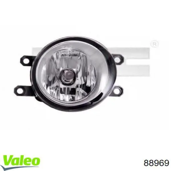 88969 VALEO lampa przeciwmgielna lewa