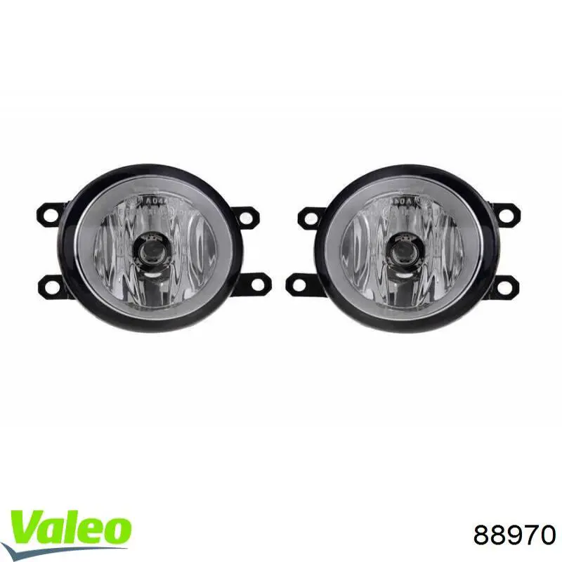 88970 VALEO Lampa przeciwmgielna prawa