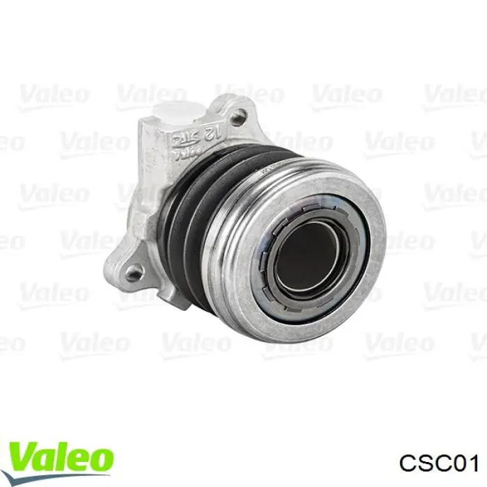 Cylinder roboczy sprzęgła (wysprzęglik) w komplecie z łożyskiem wyciskowym VALEO CSC01