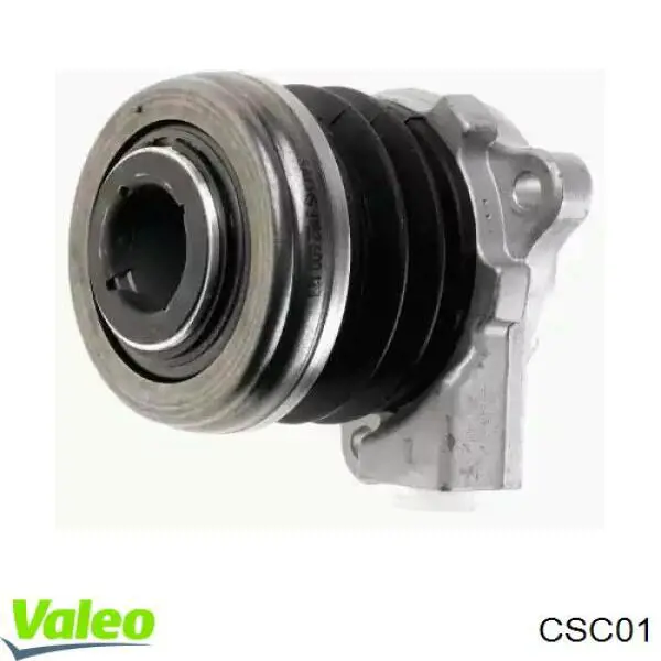 Cylinder roboczy sprzęgła (wysprzęglik) w komplecie z łożyskiem wyciskowym CSC01 VALEO