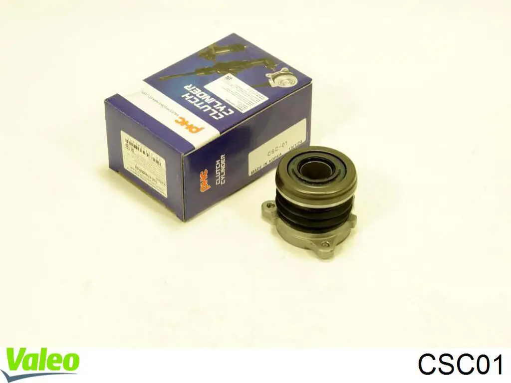 Cylinder roboczy sprzęgła (wysprzęglik) w komplecie z łożyskiem wyciskowym VALEO CSC01 cena, od 50,62 USD