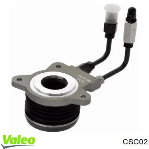 CSC02 VALEO Cylinder roboczy sprzęgła (wysprzęglik) w komplecie z łożyskiem wyciskowym