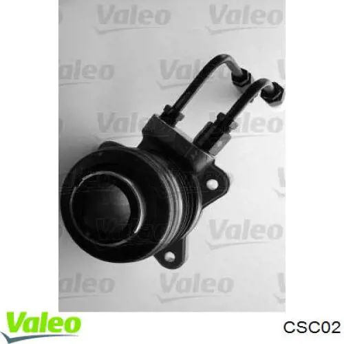 Do koszyka CSC02 VALEO Cylinder roboczy sprzęgła (wysprzęglik) w komplecie z łożyskiem wyciskowym