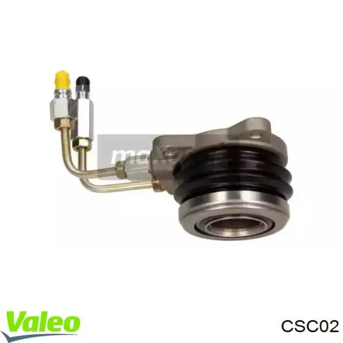 Do koszyka CSC02 VALEO Cylinder roboczy sprzęgła (wysprzęglik) w komplecie z łożyskiem wyciskowym