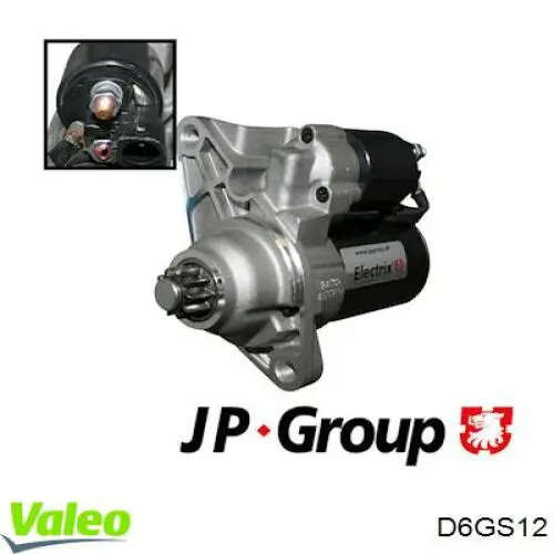 D6GS12 VALEO Rozrusznik