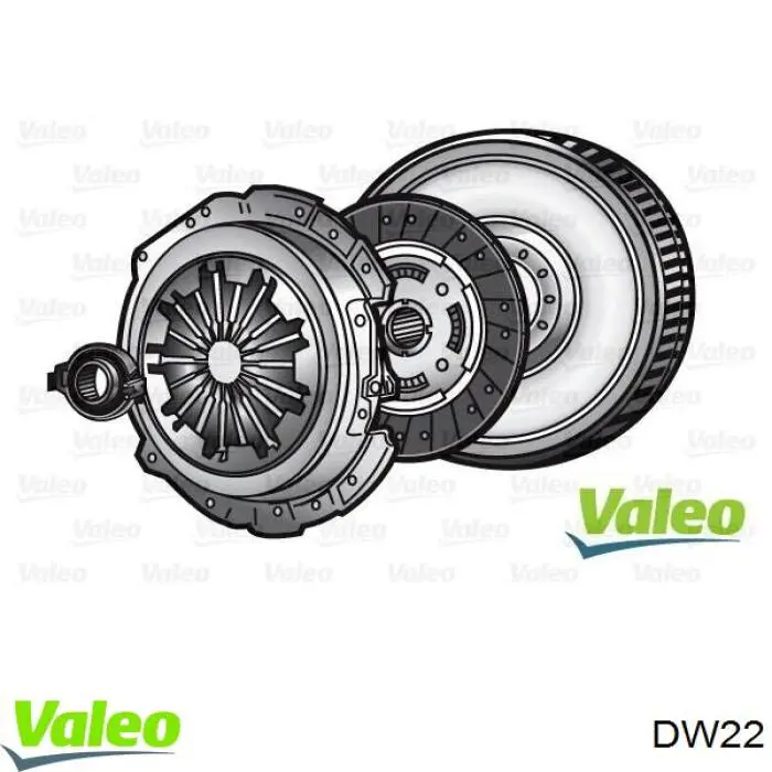 DW22 VALEO Tarcza sprzęgła