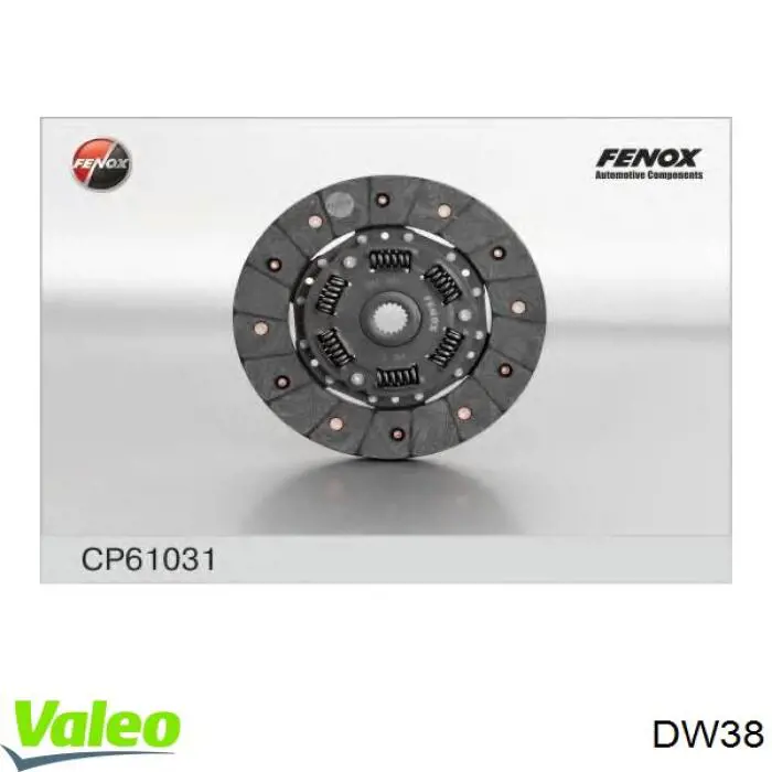 Tarcza sprzęgła VALEO DW38 cena, od 34,63 USD