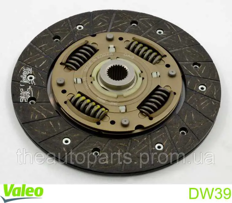Tarcza sprzęgła VALEO DW39 cena, od 58,09 USD