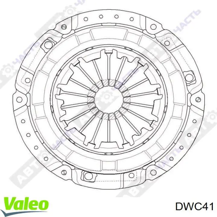 Do koszyka DWC41 VALEO Docisk sprzęgła