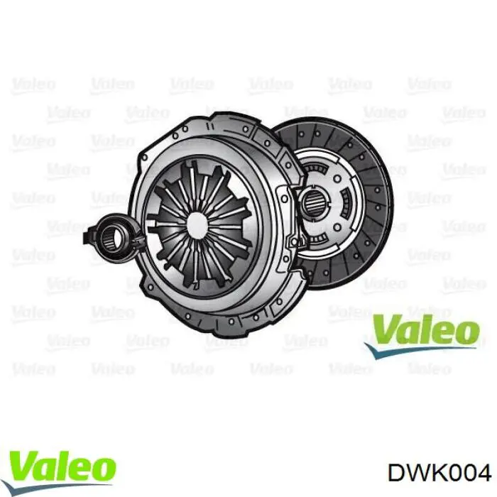 DWK004 VALEO Zestaw sprzęgła (3 części)