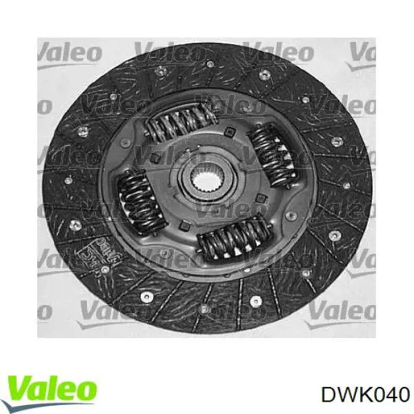 DWK-040 VALEO zestaw sprzęgła (3 części)