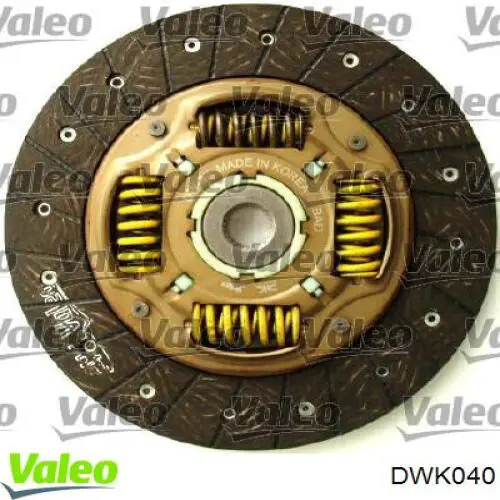 Do koszyka DWK040 VALEO Zestaw sprzęgła (3 części)