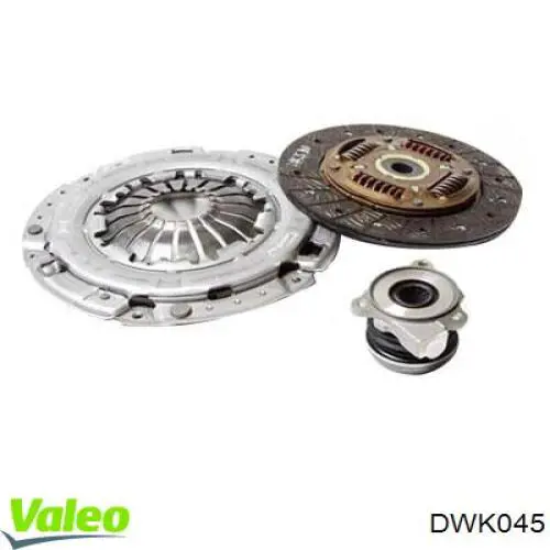 DWK045 VALEO Zestaw sprzęgła (3 części)