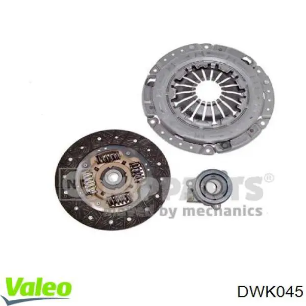 Zestaw sprzęgła (3 części) VALEO DWK045 cena, od 185,69 USD