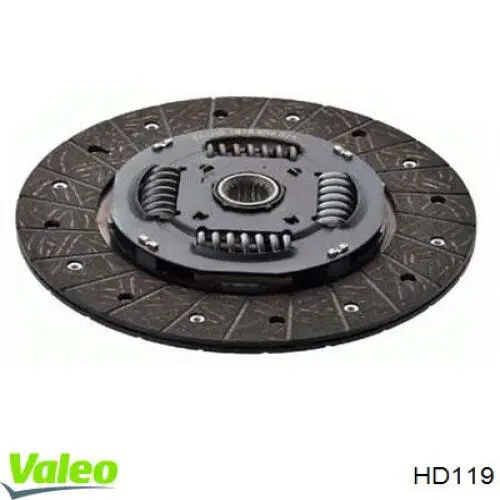 Do koszyka HD119 VALEO Tarcza sprzęgła