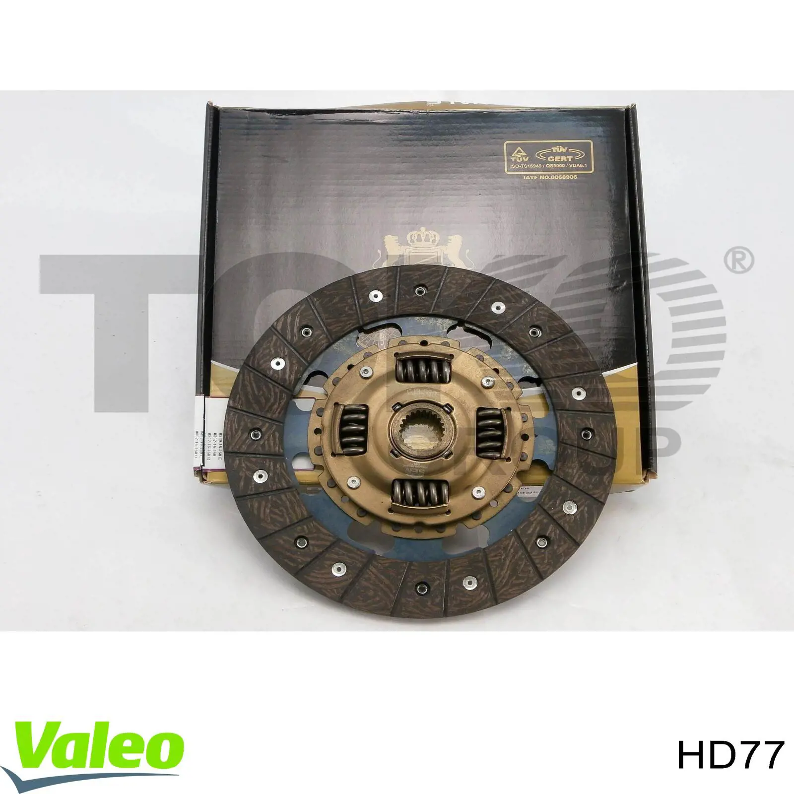 Do koszyka HD77 VALEO Tarcza sprzęgła