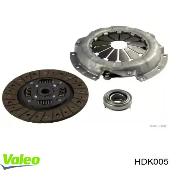 Zestaw sprzęgła (3 części) HDK005 VALEO