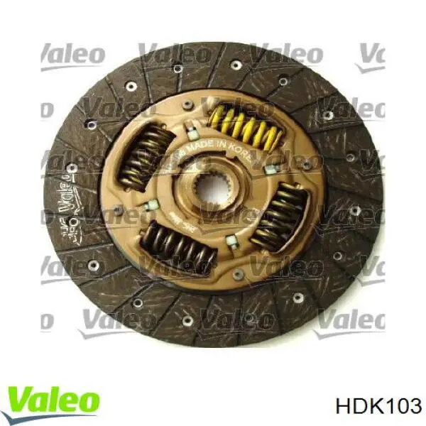 Zestaw sprzęgła (3 części) VALEO HDK103 cena, od 179,83 USD