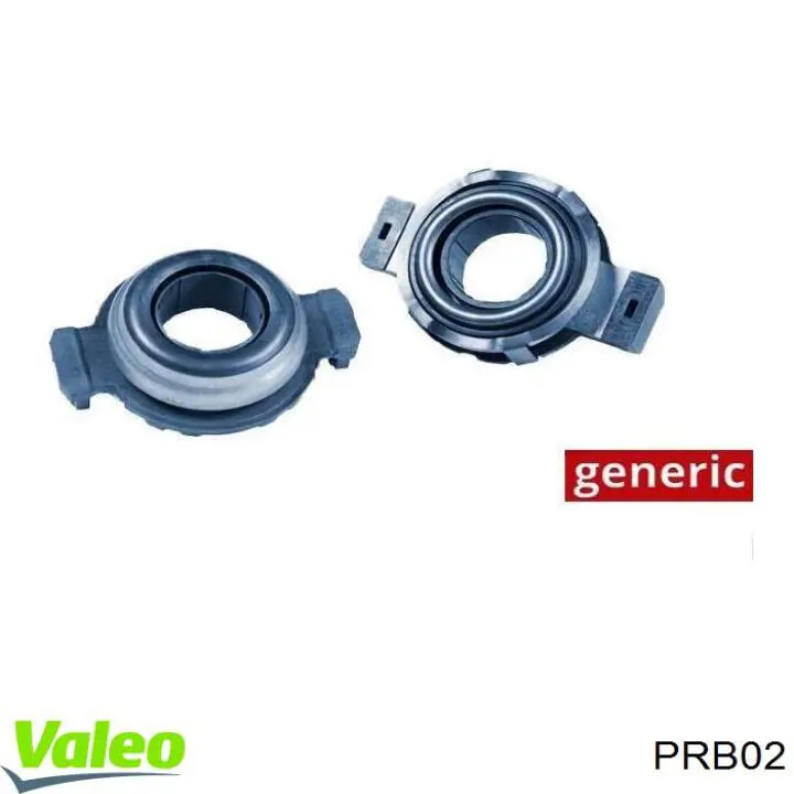 Do koszyka PRB02 VALEO Łożysko wyciskowe sprzęgła