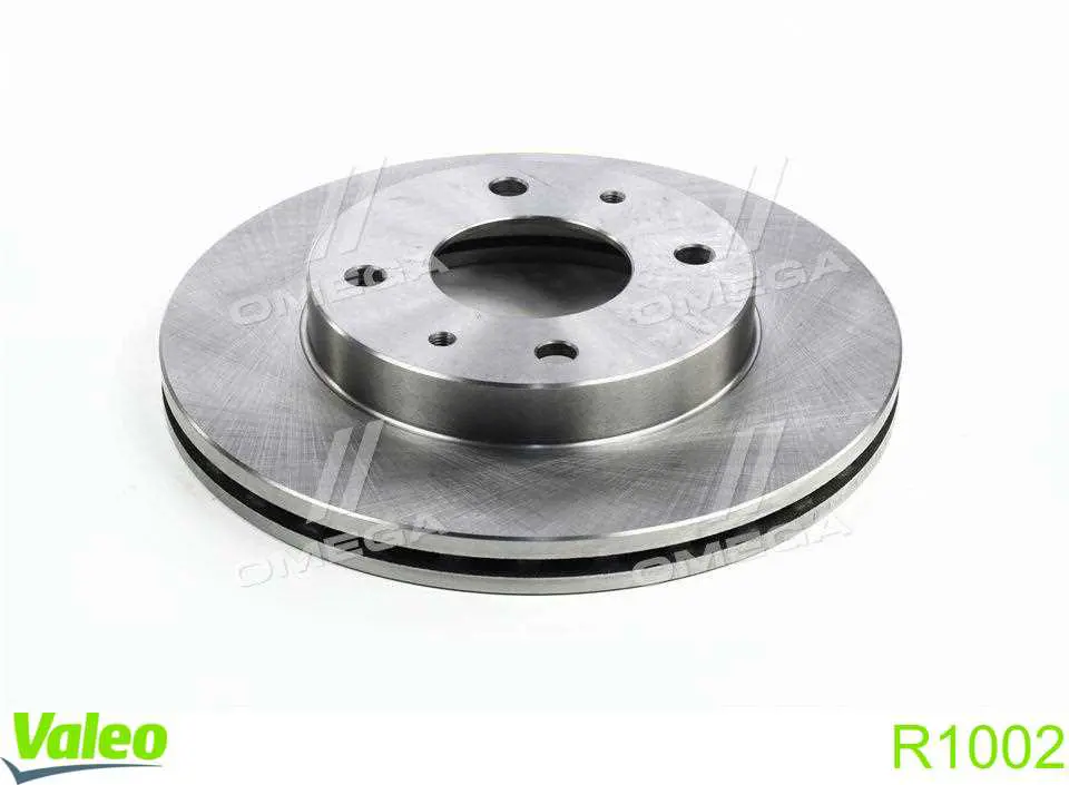 R1002 VALEO Tarcza hamulcowa przednia