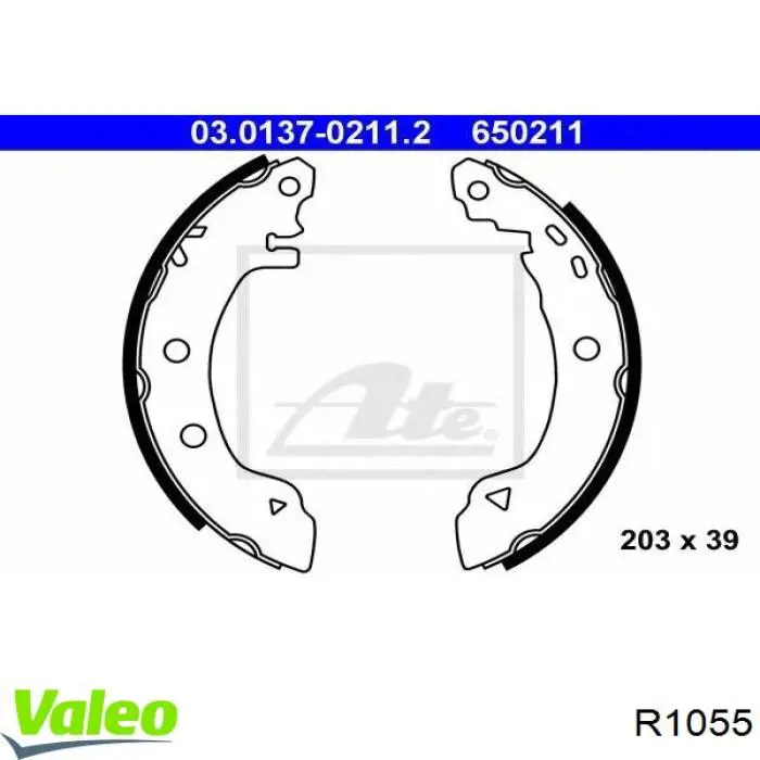 Do koszyka R1055 VALEO Tarcza hamulcowa przednia