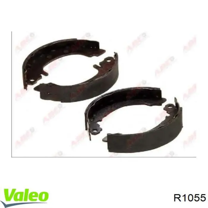 R1055 VALEO Tarcza hamulcowa przednia