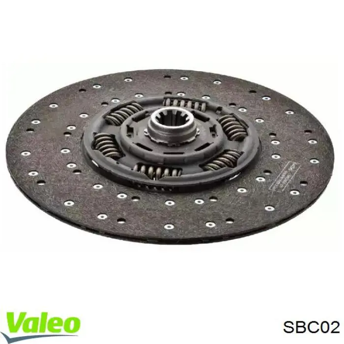 SBC02 VALEO Docisk sprzęgła