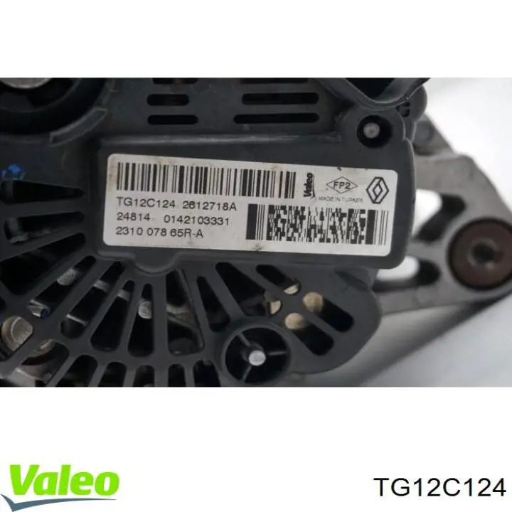 Do koszyka TG12C124 VALEO Alternator