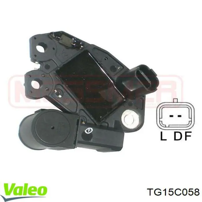 Do koszyka TG15C058 VALEO Alternator