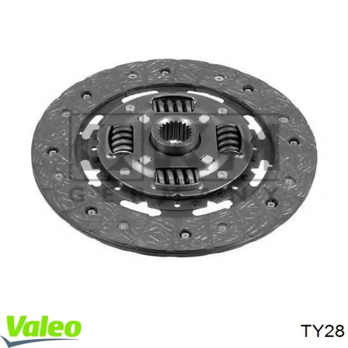 Tarcza sprzęgła VALEO TY28 cena, od 43,52 USD