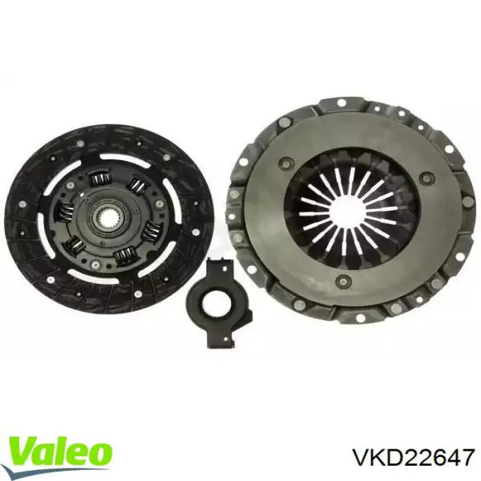 Do koszyka VKD22647 VALEO Docisk sprzęgła