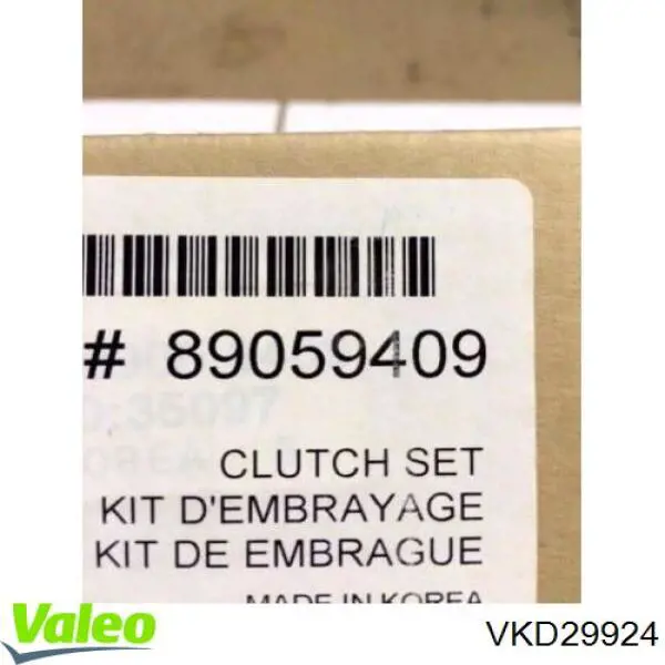 Docisk sprzęgła VALEO VKD29924 cena, od 78,43 USD