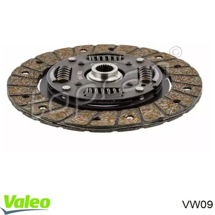 VW09 VALEO Tarcza sprzęgła