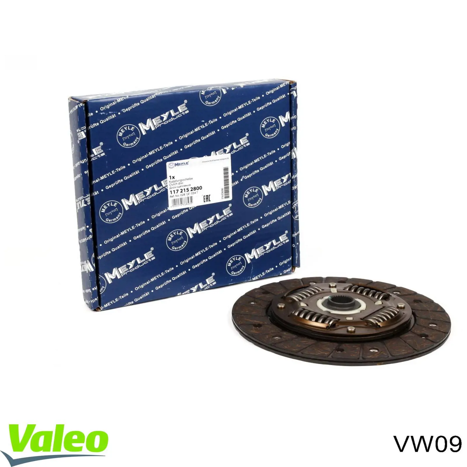 Tarcza sprzęgła VW09 VALEO