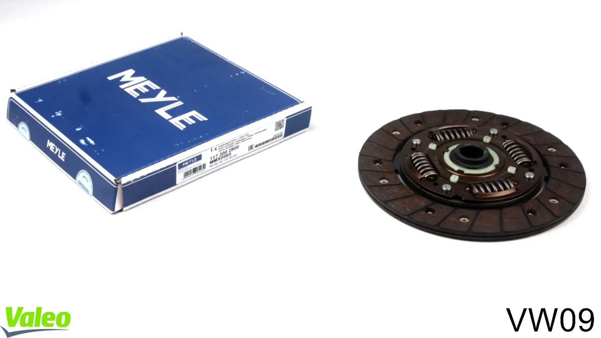 Do koszyka VW09 VALEO Tarcza sprzęgła