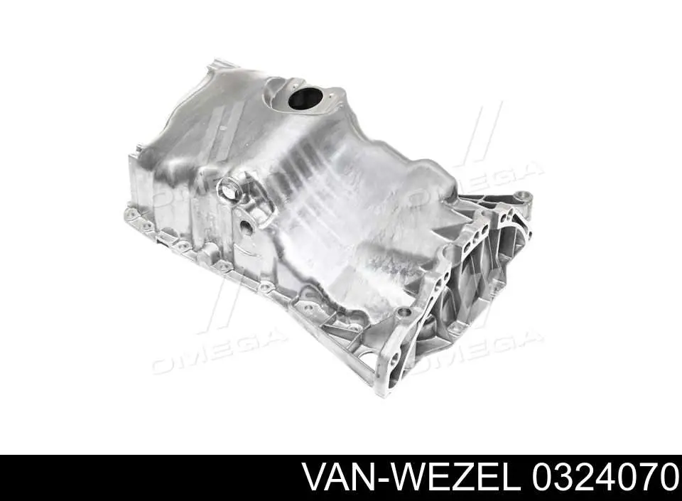 Miska olejowa silnika VAN Wezel 0324070 cena, od 92,10 USD