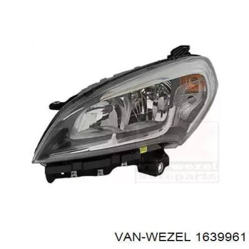 Reflektor lewy 52109259 Fiat/Alfa/Lancia
