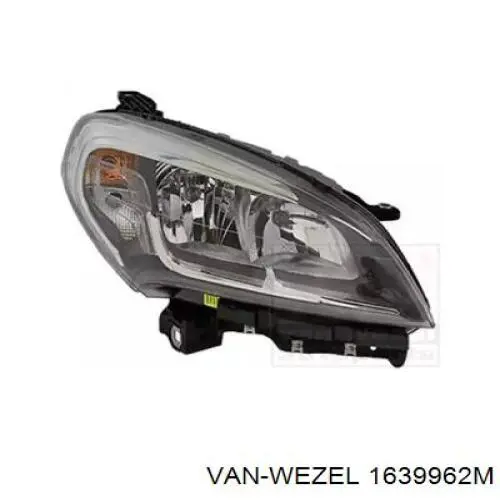 Do koszyka 52109256 Fiat/Alfa/Lancia Reflektor prawy