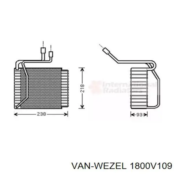 Parownik klimatyzacji Ford Transit IV awangarda (E) (1994 - 2000) cena, od 50,90 USD