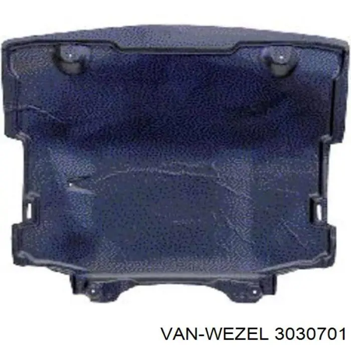 Do koszyka 3030701 VAN Wezel Osłona silnika, miski (przedziału silnika)