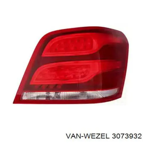 Lampa zespolona tylna prawa Mercedes 2049060257 cena, od 259,91 USD