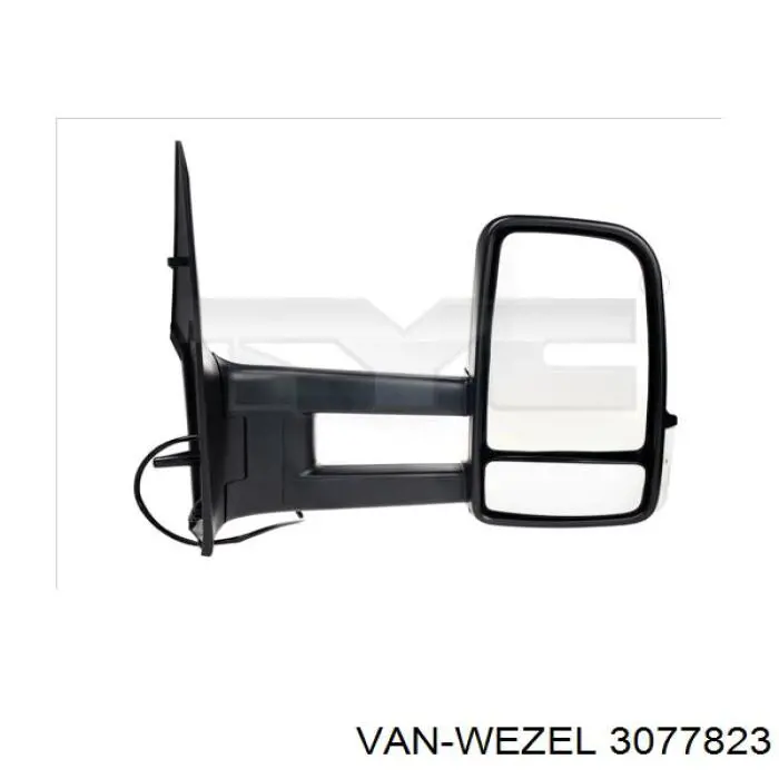 Lusterko wsteczne lewe Mercedes A0008108119 cena, od 220,42 USD