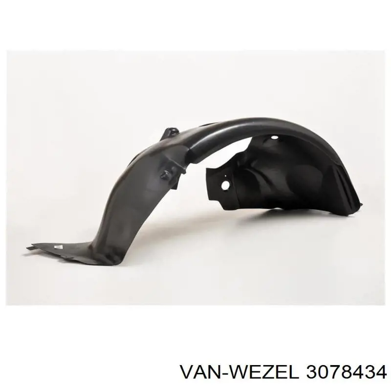Do koszyka 3078434 VAN Wezel Nadkole błotnika przedniego prawe