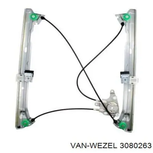 Do koszyka 3080263 VAN Wezel Mechanizm podnoszenia szyby drzwi przednich lewych