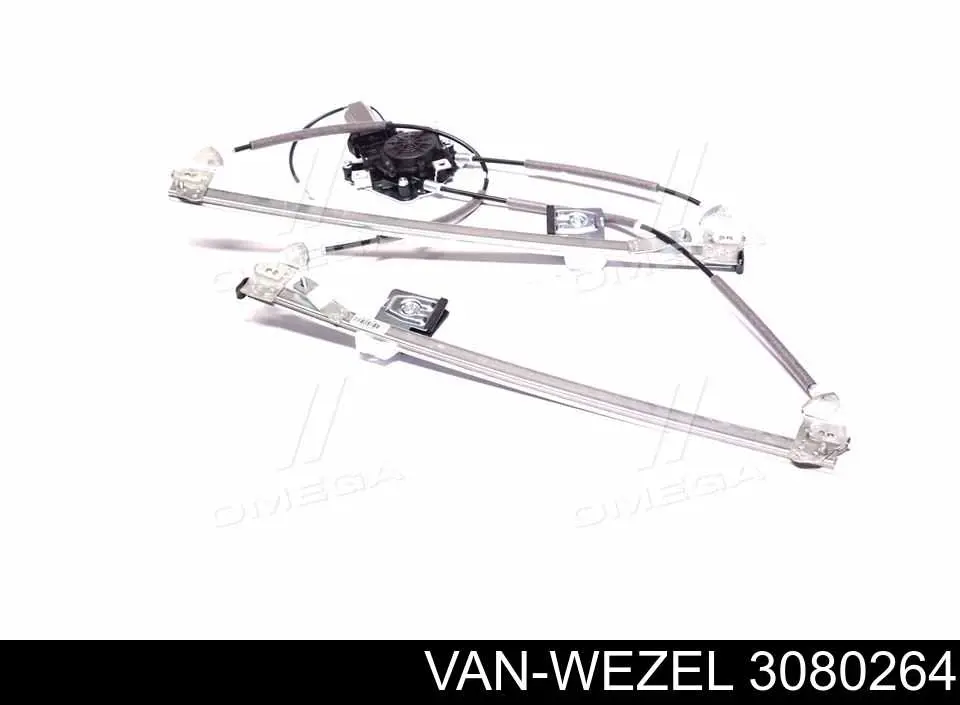 Do koszyka 3080264 VAN Wezel Mechanizm podnoszenia szyby drzwi przednich prawych