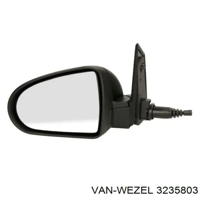 7632A161 Mitsubishi Lusterko wsteczne lewe